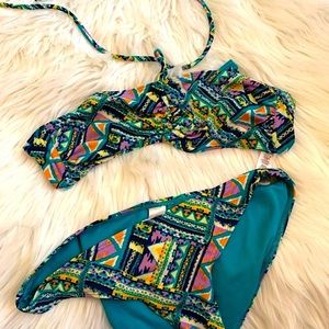 Abstract Bikini Set
